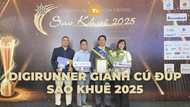 digiRunner Giành "Cú Đúp" Sao Khuê 2025: Nền Tảng Quản Lý API Số 1 Cho Chuyển Đổi Số